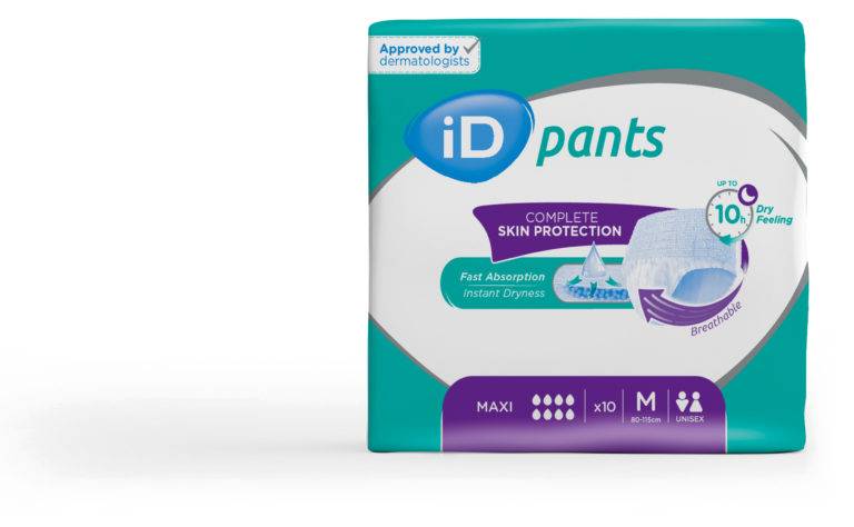 Couche Absorbantes ID PANTS - Solution d’Incontinence
