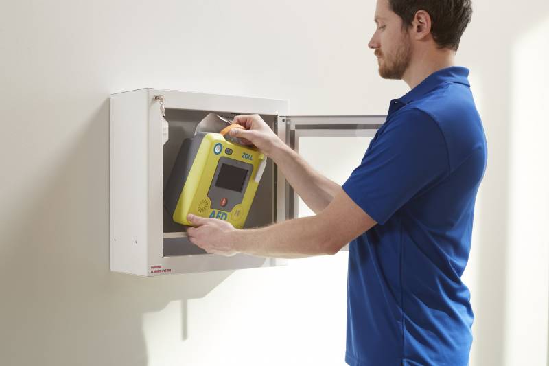 Maintenance pour défibrillateur