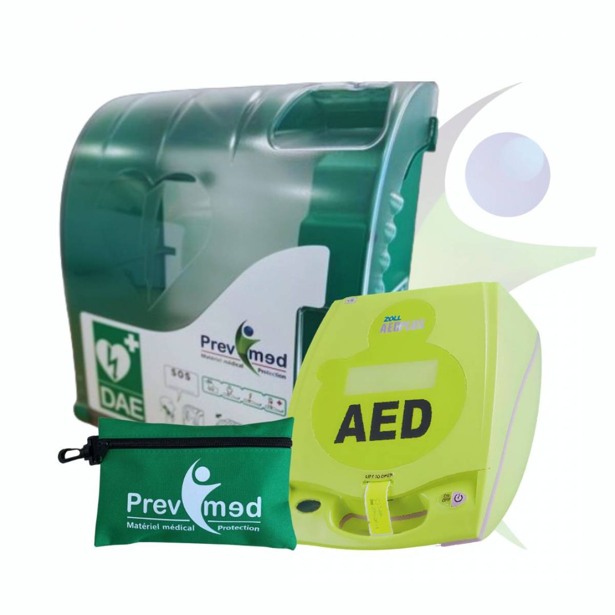 Pack défibrillateur Zoll AED + extérieur