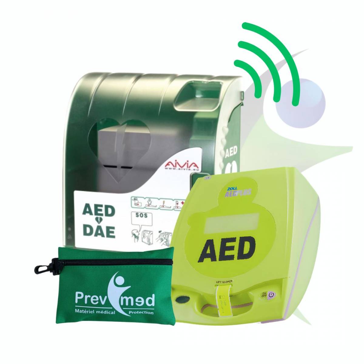 ZOLL AED+ connecté Intérieur