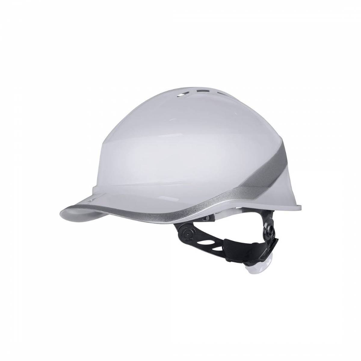 Casque Delta Plus DIAMOND V de chantier en forme casquette baseball - Ajustable